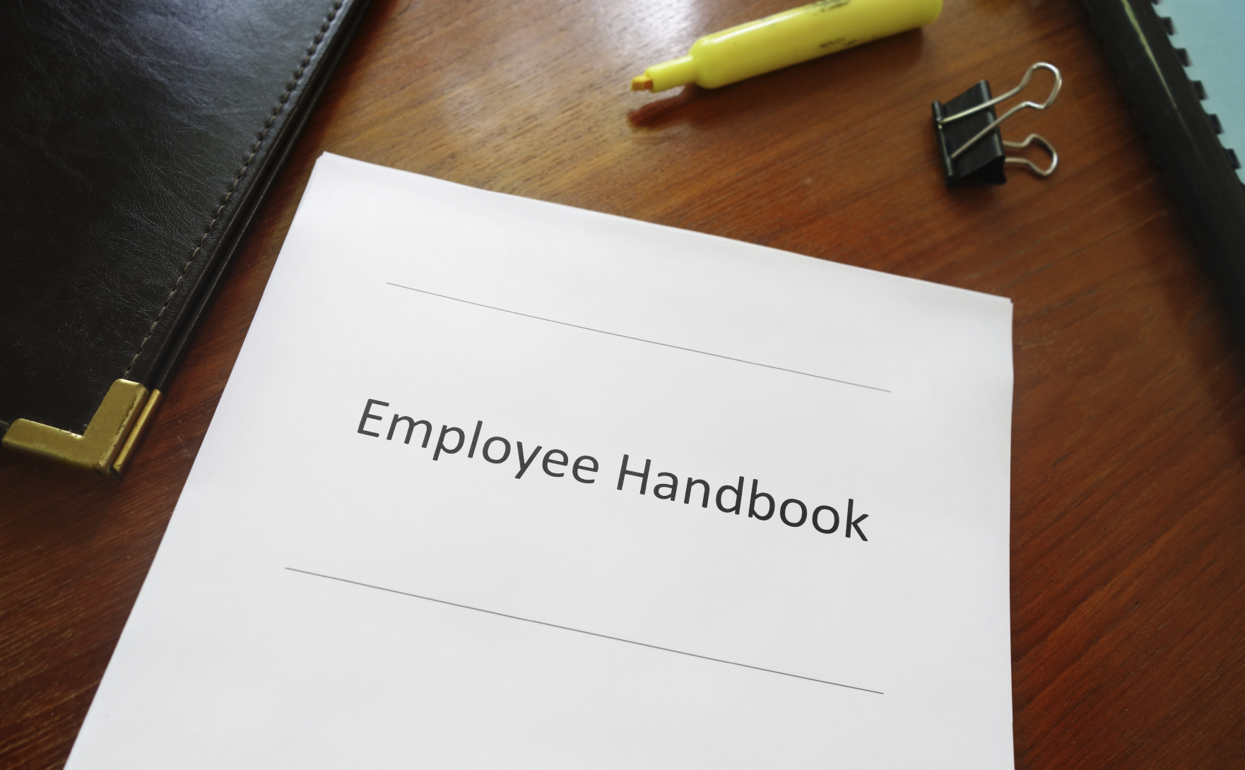 Employee handbook