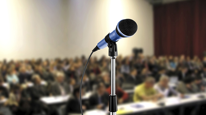 Microphone at Seminar Hall