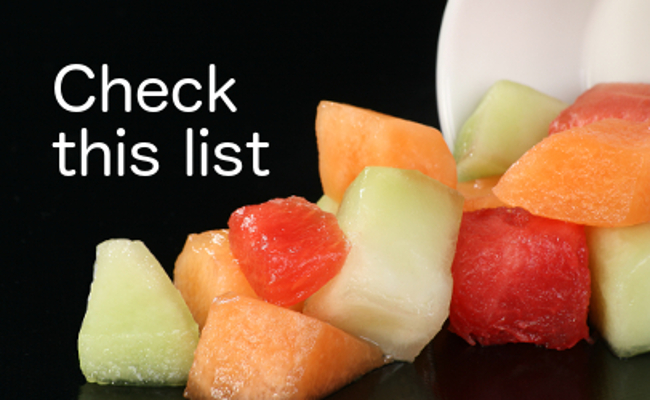 illustration pre-cut melon check this list