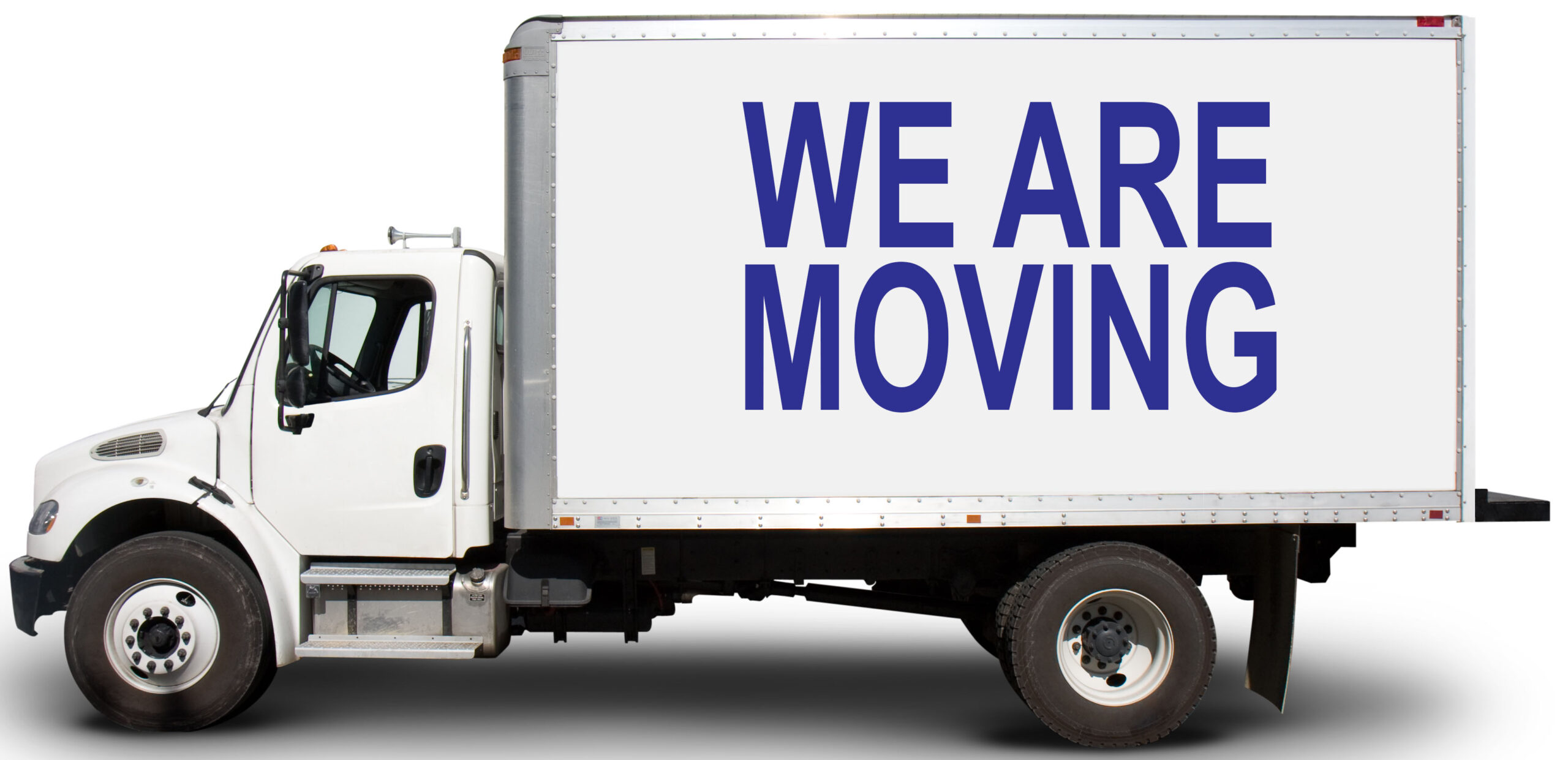 Image of moving van, symbolizing reincorporation