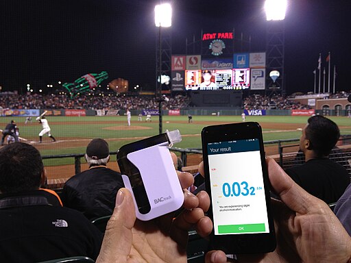 BACtrack Mobile in At&T Park