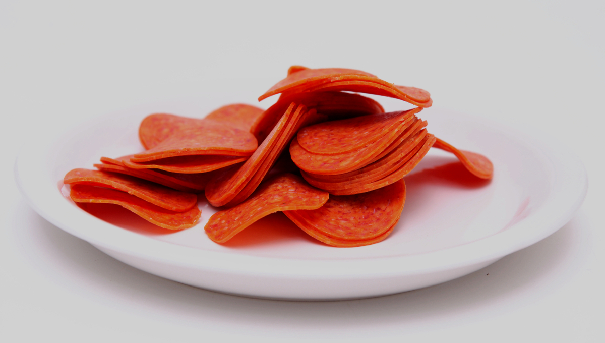 slicced pepperoni