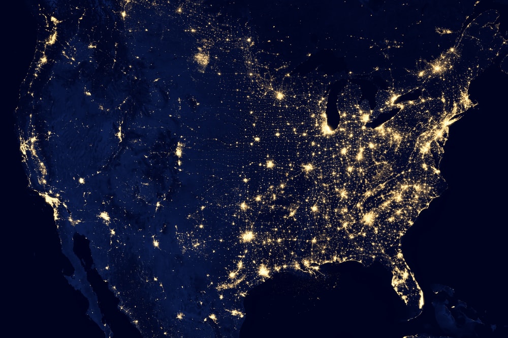 US from space