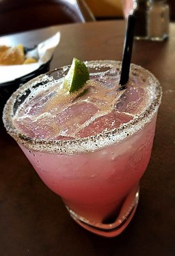 Prickly pear margarita at La Casa Restaurant - Stierch