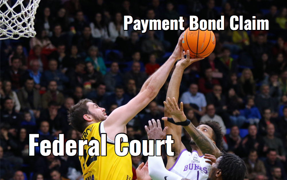 payment bond claim denied