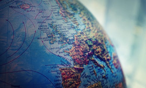 world map