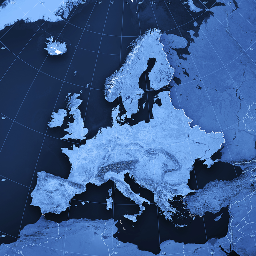iStock_000011704397_XXXLarge Europe Map Cartography World Map Mediterranean Sea