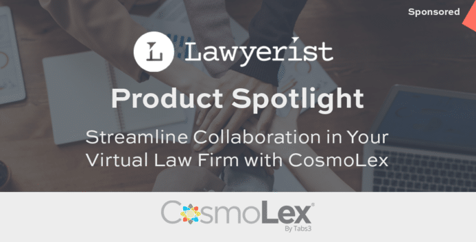 CosmoLex Virtual Law Firm Title Card