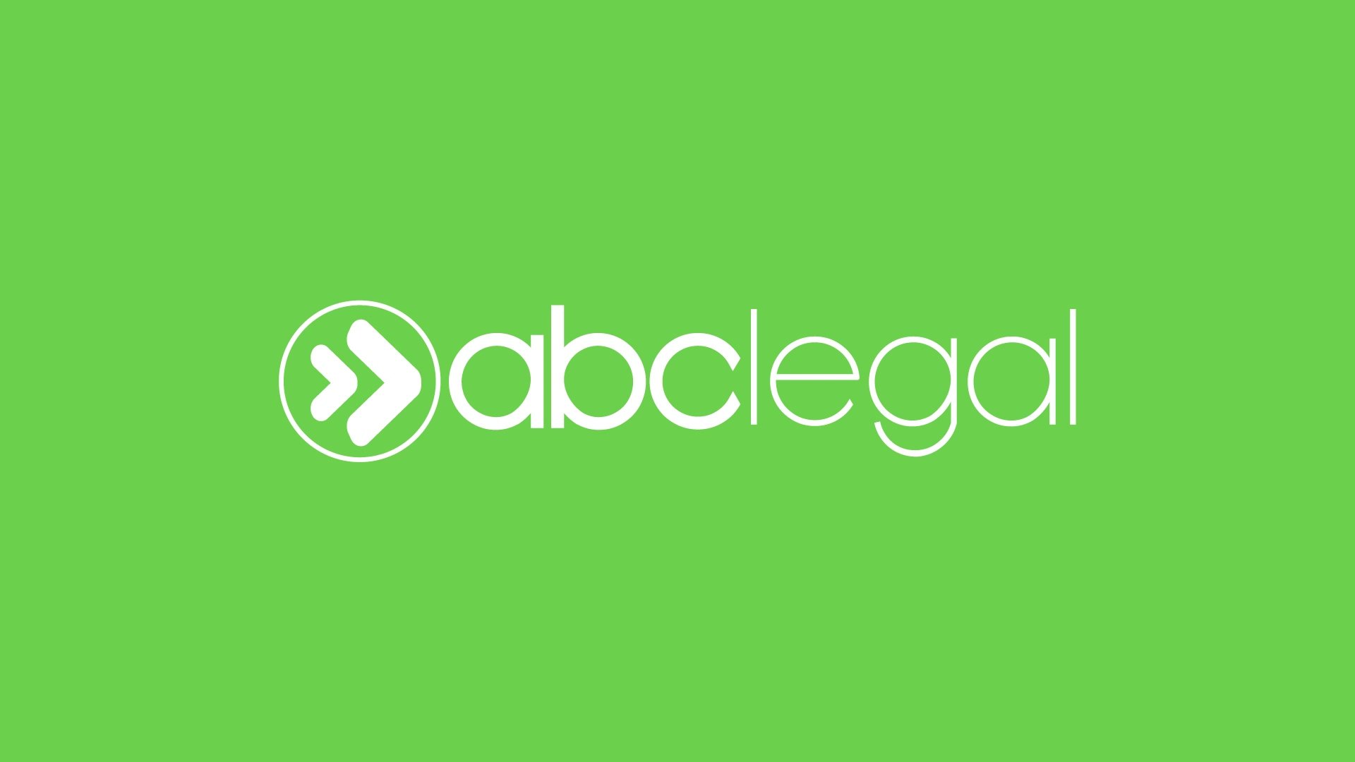ABC Legal white on green logo