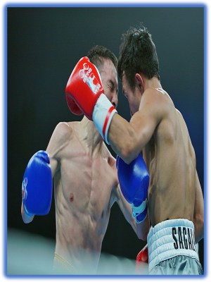 two boxers in ring