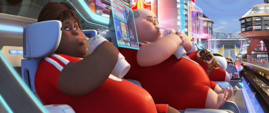 Musk sees a Wall-E style future for mankind!