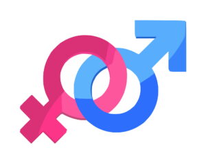 graphic of male and female symbols