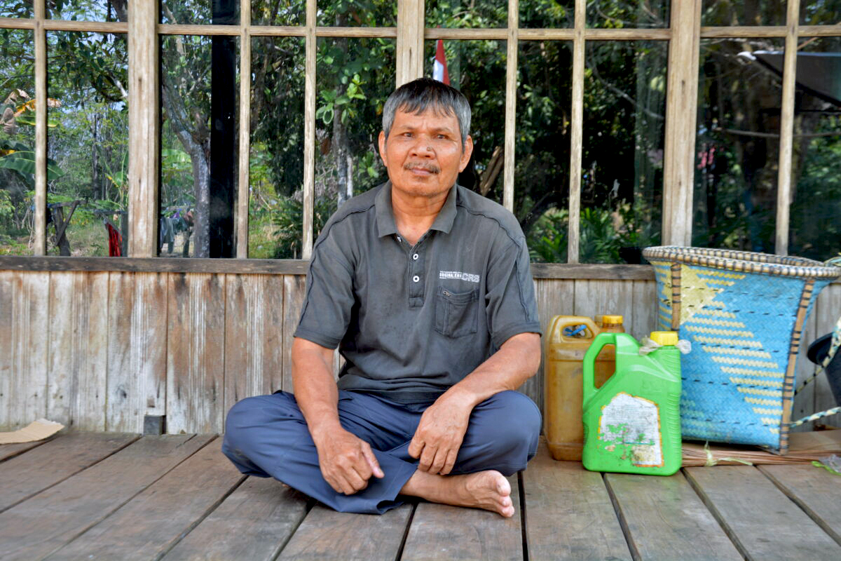 Darius, the mantir, says the handil belongs to the community together.