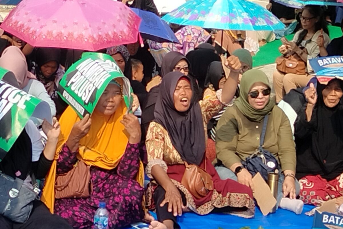 Joint prayer and action to reject PT Sintesa Banten Geothermal.
