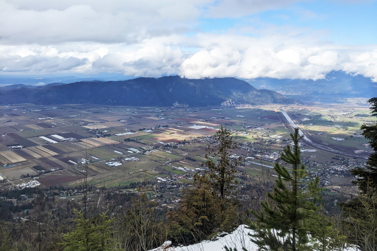 Sumas flatlands and mountains in 2022. 
