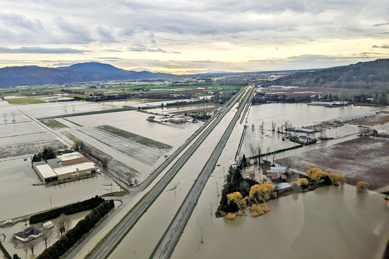 Sumas flood in 2021.