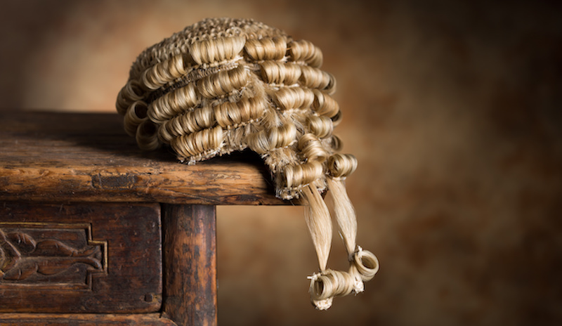 barrister wig