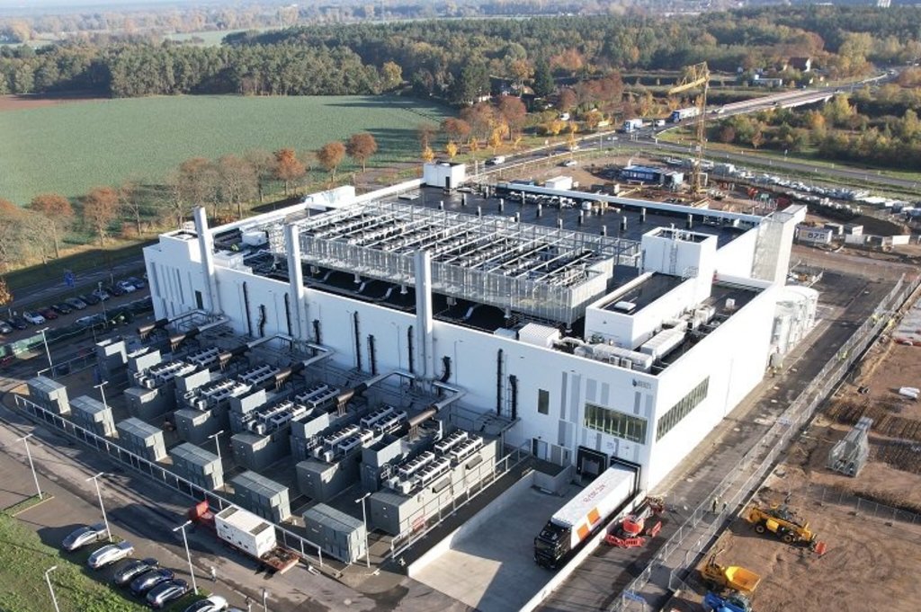 A data center in Frankfurt, Germany.