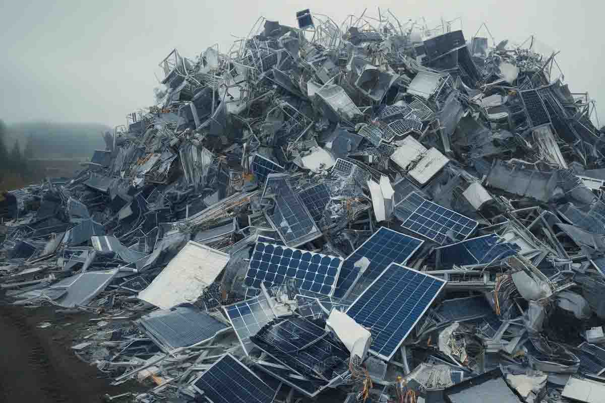 While manufacturers claim solar panels will last for many years, many are dumped much earlier because they break, or more efficient versions are marketed and sold.