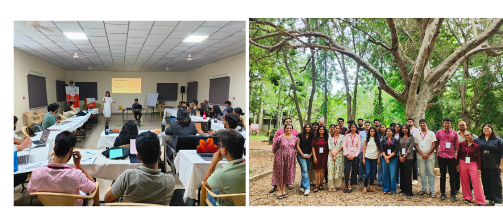 A classroom setting during the SpicyIP Summer School with participants engaging in discussions and presentations.
