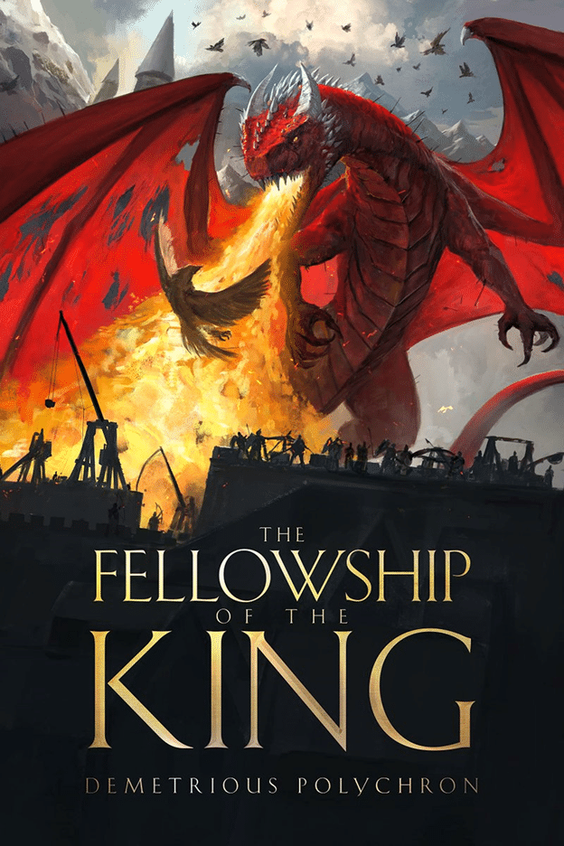 Cover for Demetrious Polychron's unauthorized "Lord of the Rings" sequel