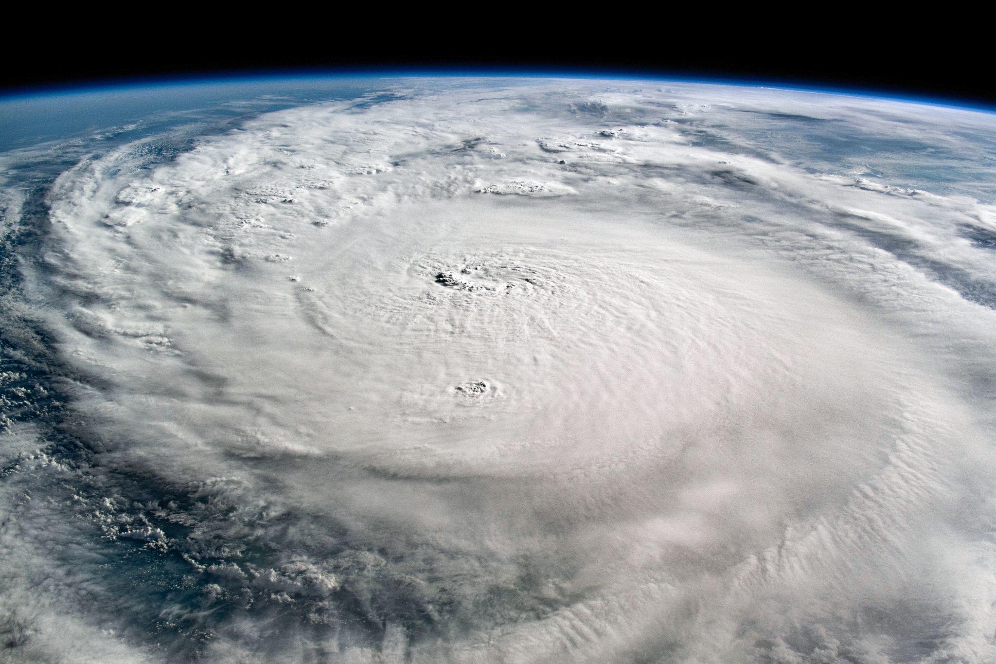 Hurricane Milton approaching the Gulf of Mexico on Oct. 8, 2024. 