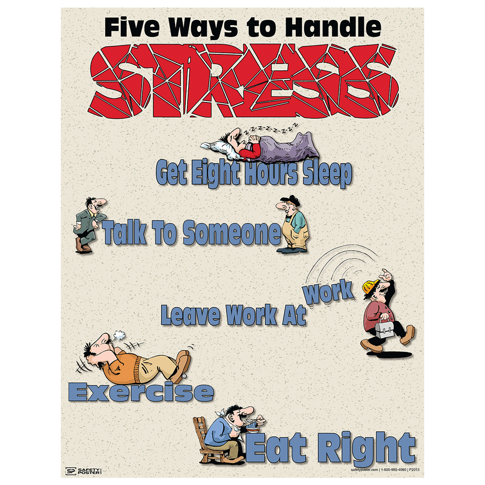 How To Handle Stress Poster