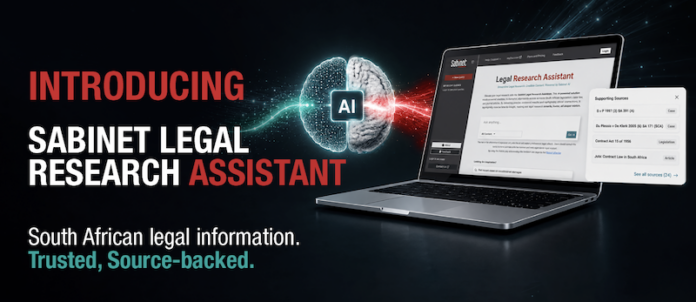 PR LRA Launch Sabinet Legal Research Assistant