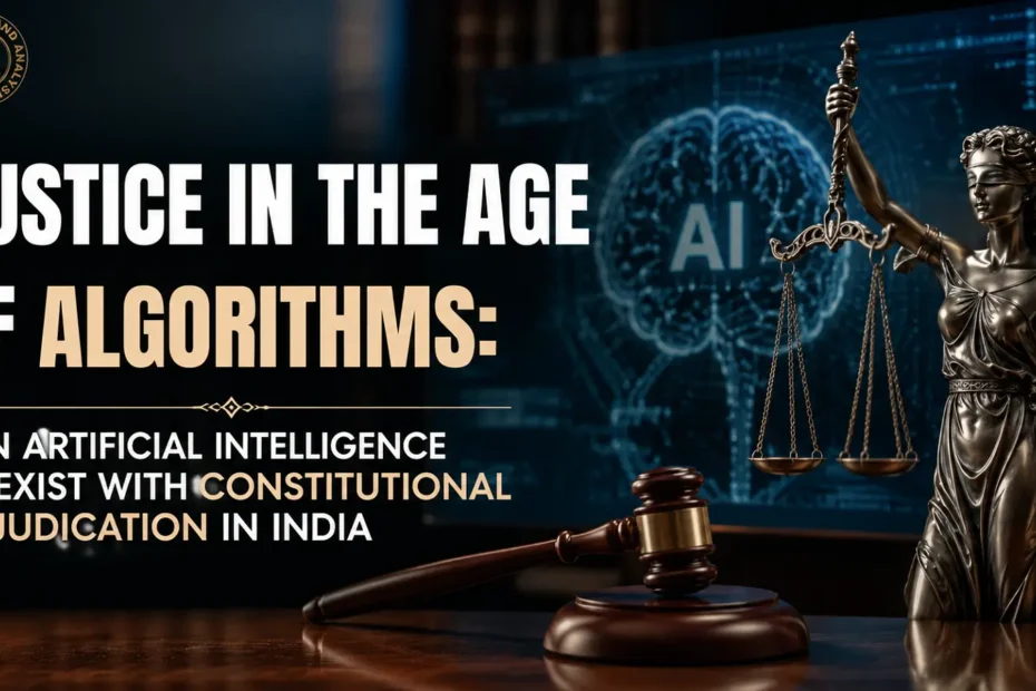 JUSTICE IN THE AGE OF ALGORITHMS: CAN ARTIFICIAL INTELLIGENCE COEXIST WITH CONSTITUTIONAL ADJUDICATION IN INDIA.